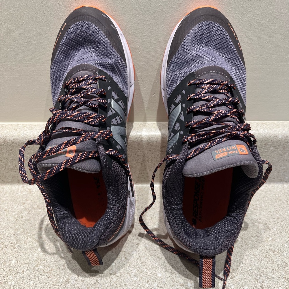 Gently used women’s New Balance running sneakers size 9.5.